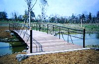 国営昭和記念公園こもれびの池木橋
